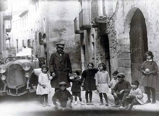 Albert Einstein a l'Espluga de Francolí (Tarragona), el 25 de febrer de 1923
